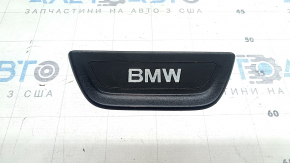 BMW X3 F25 11-17 black outer rear left door sill trim, scratches