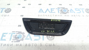 BMW X3 F25 11-17 black outer rear right door sill trim, scratches