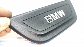 BMW X3 F25 11-17 black outer rear right door sill trim, scratches