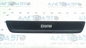 BMW X3 F25 11-17 black outer door sill trim, front left, scratches