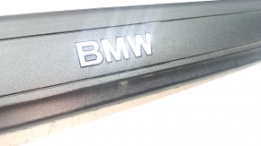 BMW X3 F25 11-17 black outer door sill trim, front left, scratches