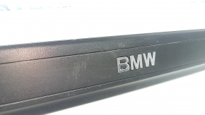 BMW X3 F25 11-17 black outer door sill trim, front right, scratches