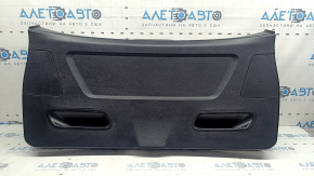BMW X3 F25 11-17 black lower trunk lid trim for electric doors, with plugs, scratches