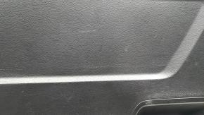 BMW X3 F25 11-17 black lower trunk lid trim for electric doors, with plugs, scratches