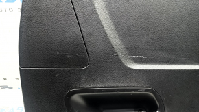 BMW X3 F25 11-17 black lower trunk lid trim for electric doors, with plugs, scratches
