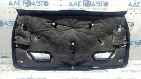 BMW X3 F25 11-17 black lower trunk lid trim for electric doors, with plugs, scratches