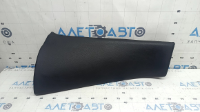 Left rear seat side panel for BMW X3 F25 11-17, black leather, broken fasteners