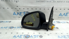 Left side mirror assembly for BMW X3 F25 15-17, 5 pins, turn signal, auto-dimming, heated, graphite