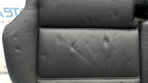 Rear seat cushion, 2nd row, BMW X3 F25 11-17, black leather, heated, dents, scratches