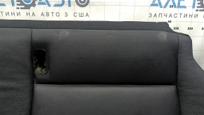 Rear seat cushion, 2nd row, BMW X3 F25 11-17, black leather, heated, dents, scratches
