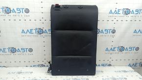 Rear seat backrest, 2nd row, right, BMW X3 F25 11-17, black leather, heated, dents