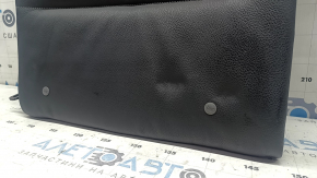 Rear seat backrest, 2nd row, right, BMW X3 F25 11-17, black leather, heated, dents