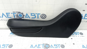 Left side driver's seat trim for a Lincoln Corsair 20-26, black, plastic faded, worn