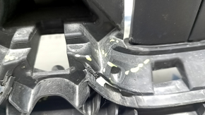 Upper radiator deflector blinds for BMW 3 G20 20-22 B58, with motor, broken mount, missing fragment, cracked