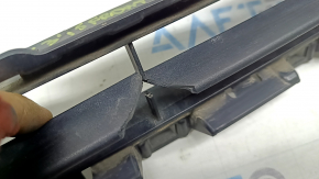 BMW X3 F25 15-17 front bumper upper grille structure, cracked