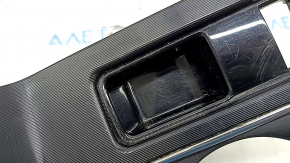Lincoln Corsair 20-26 center console trim, black, scratches