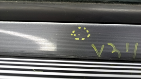 Front left door assembly BMW X3 F25 11-17 graphite A52, keyless, with Xdrive 28i emblem, bumper