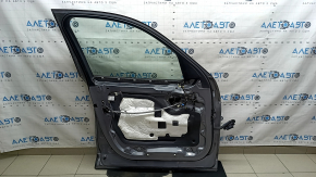 Front left door assembly BMW X3 F25 11-17 graphite A52, keyless, with Xdrive 28i emblem, bumper