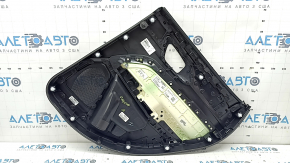 Jeep Compass 22-25 black rear left door panel with gray cloth insert