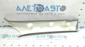 Front pillar trim, left, BMW X3 F25 11-17, gray, dry-cleanable