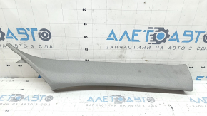 BMW X3 F25 11-17 front pillar trim, right, gray, dry-cleanable