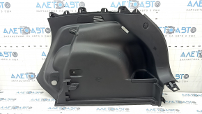 Lower right arch trim for Jeep Compass 17-26, black, with a pocket, scratches