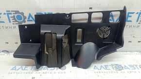 BMW X3 F25 11-17 Driver's Footwell Front Panel Trim, Black