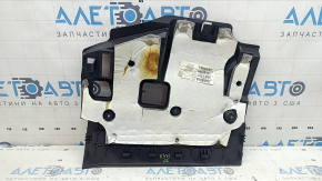 BMW X3 F25 11-17 passenger footwell trim panel, black