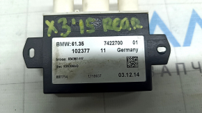 Foot-operated trunk opening sensor control unit for BMW X3 F25 11-17