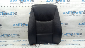 BMW X3 F25 11-17 driver's seat backrest upholstery with heating, black leather