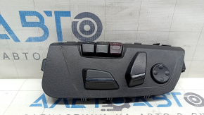 BMW X3 F25 15-17 driver's seat control with memory and lumbar support control, broken fastening