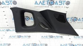 Jeep Compass 19-26 upper right arch trim, black, two parts