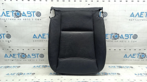 BMW X3 F25 11-17 passenger seat cushion upholstery, black leather, heated, scratches