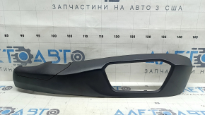 Right side passenger seat trim for BMW X3 F25 11-17, black, 2 parts, electrically powered, scratches, broken mount