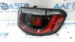 Jeep Compass 19-26 halogen outer right fender light, cracked