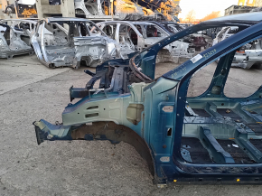 Kia Niro 17-22 HEV front left quarter panel on the body, blue, after repair 0.35-1.45