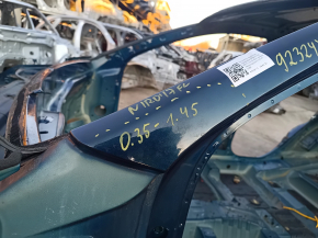 Kia Niro 17-22 HEV front left quarter panel on the body, blue, after repair 0.35-1.45