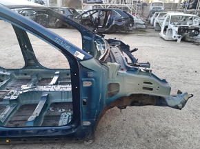 Front right quarter panel of Kia Niro 17-22 HEV, PHEV on the body, white