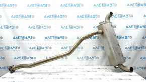 Rear muffler with barrel for Jeep Compass 23-25 2.0T