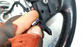 BMW X3 F25 11-17 naked steering wheel, black leather, heated, worn