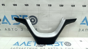 BMW X3 F25 11-17 Sport steering wheel cover, black with chrome, scratches