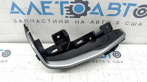 Left lower front panel trim for Jeep Compass 22-25, graphite with gray