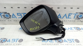 Left side mirror assembly for Mazda CX-5 17-24, 7 pins, BSM, heated, turn signal, white