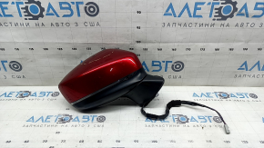 Right side mirror assembly for Mazda CX-5 17-25, 7 pins, BSM, heated, turn signal, white