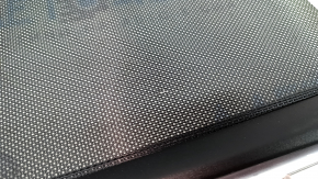 The rear right door curtain of a BMW X3 F25 11-17 is torn and dented.
