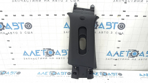 Left upper center pillar trim for Jeep Compass 19-26, black, with plug, worn