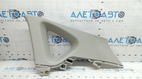 Upper right rear pillar trim for Mazda CX-5 17-25, gray, needs cleaning, scratches