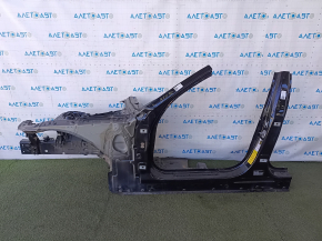 Front left quarter panel for BMW 5 G30 17-23, black