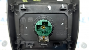 Jeep Compass 22-26 rear center console trim, black, with trims and cigarette lighter, glossy, scratches