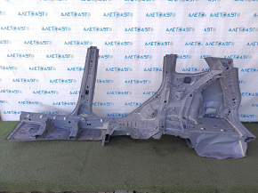Subaru Forester 25-26 rear right quarter wing on the body, gray, cracked, dented